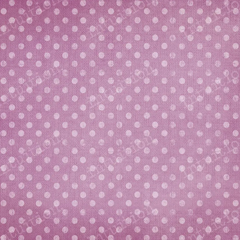 Perfectly Polka Dot - Mauve Horizontal / Poly 60X44 Backdrop