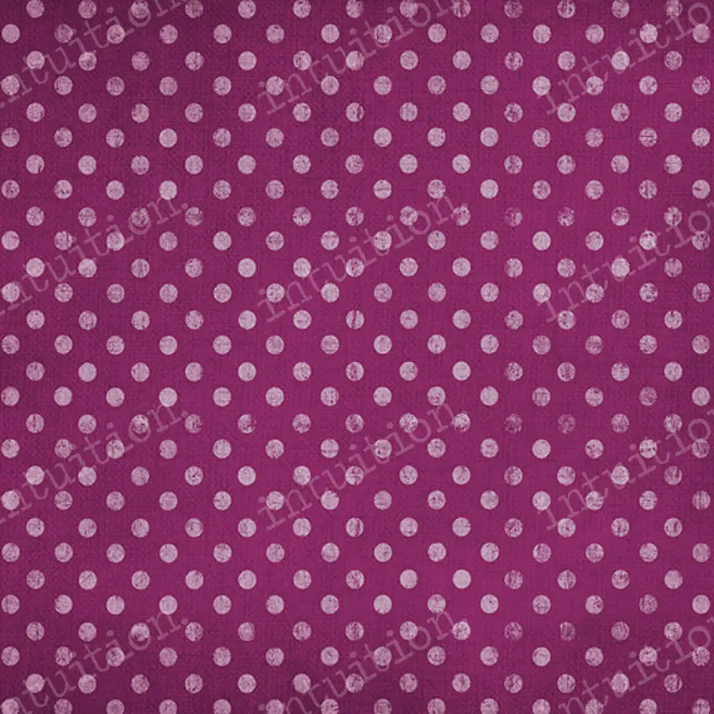 Perfectly Polka Dot - Purple Wine Horizontal / Poly 60X44 Backdrop