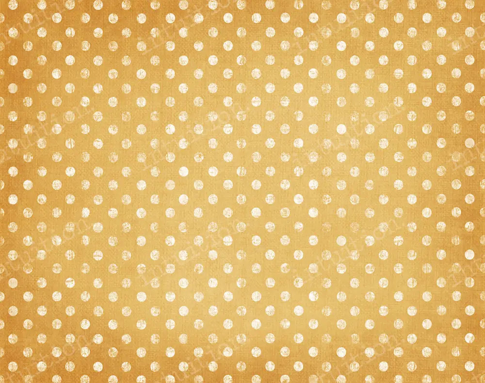 Perfectly Polka Dot - Yellow Backdrop