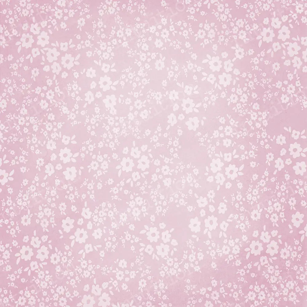 Pink Daisy Horizontal / Poly 60X44 Backdrop