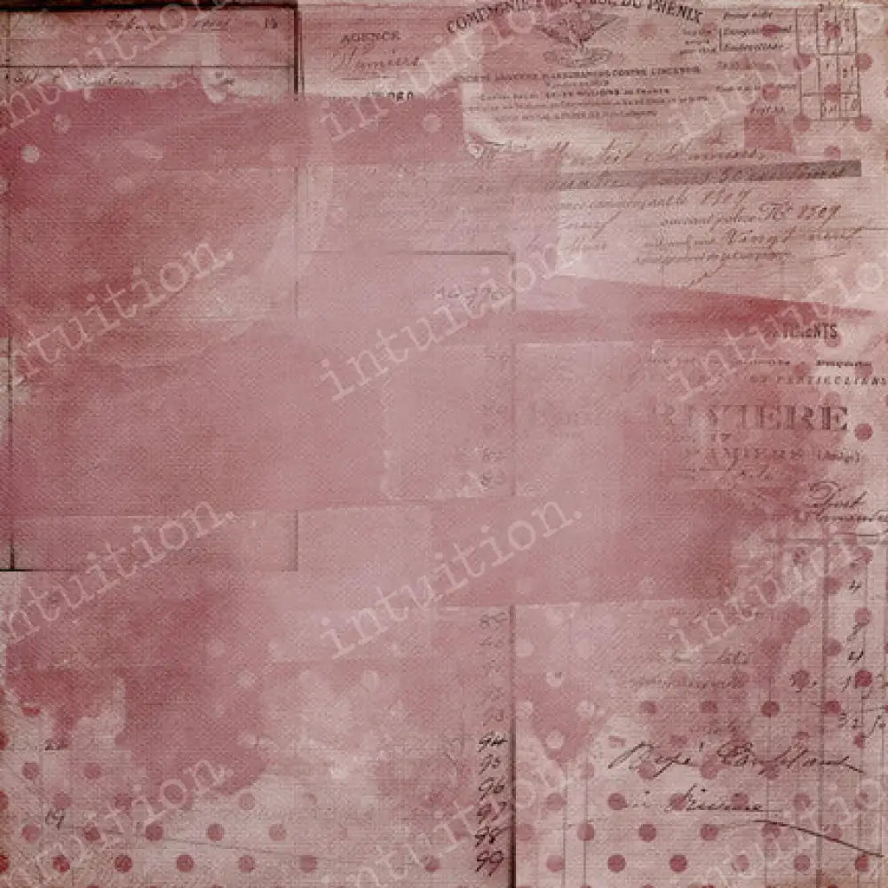 Rosey Poly / 60X44 Backdrop