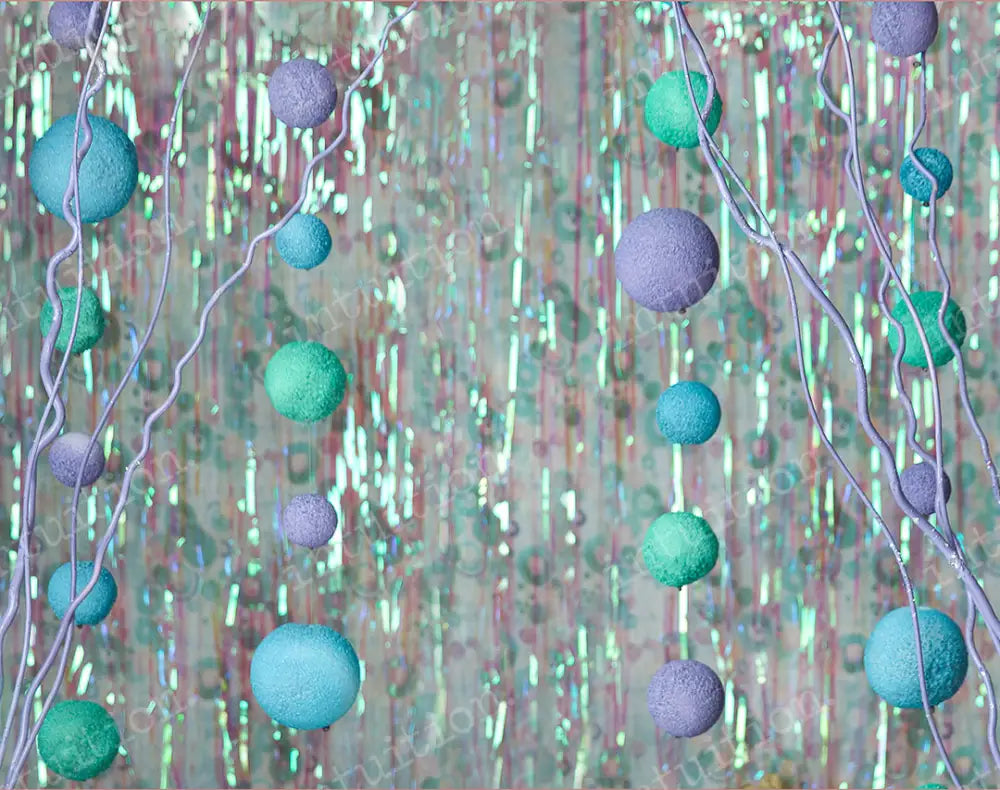Sea Bubble Party Backdrop
