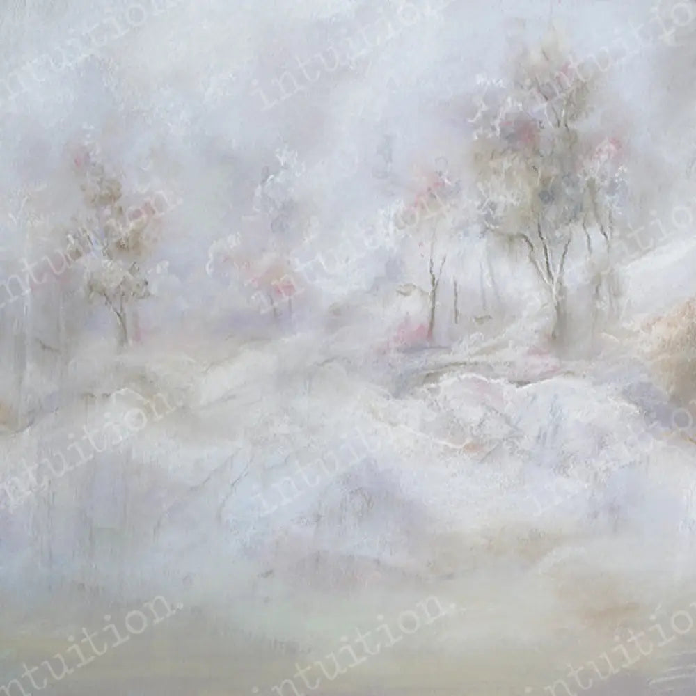 Silent Snow Poly / 60X44 Backdrop