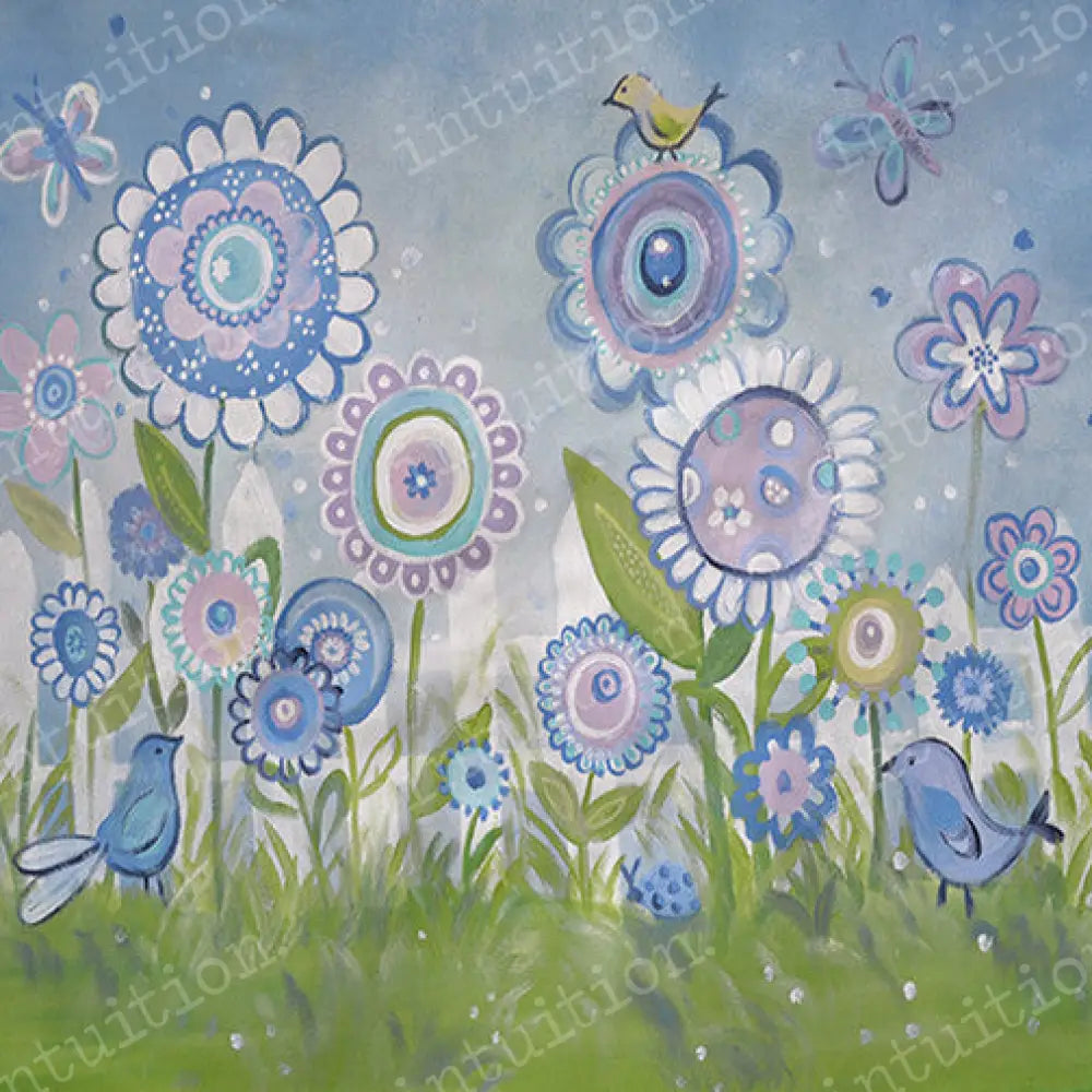 Spring In My Step Poly / 60X44 Backdrop