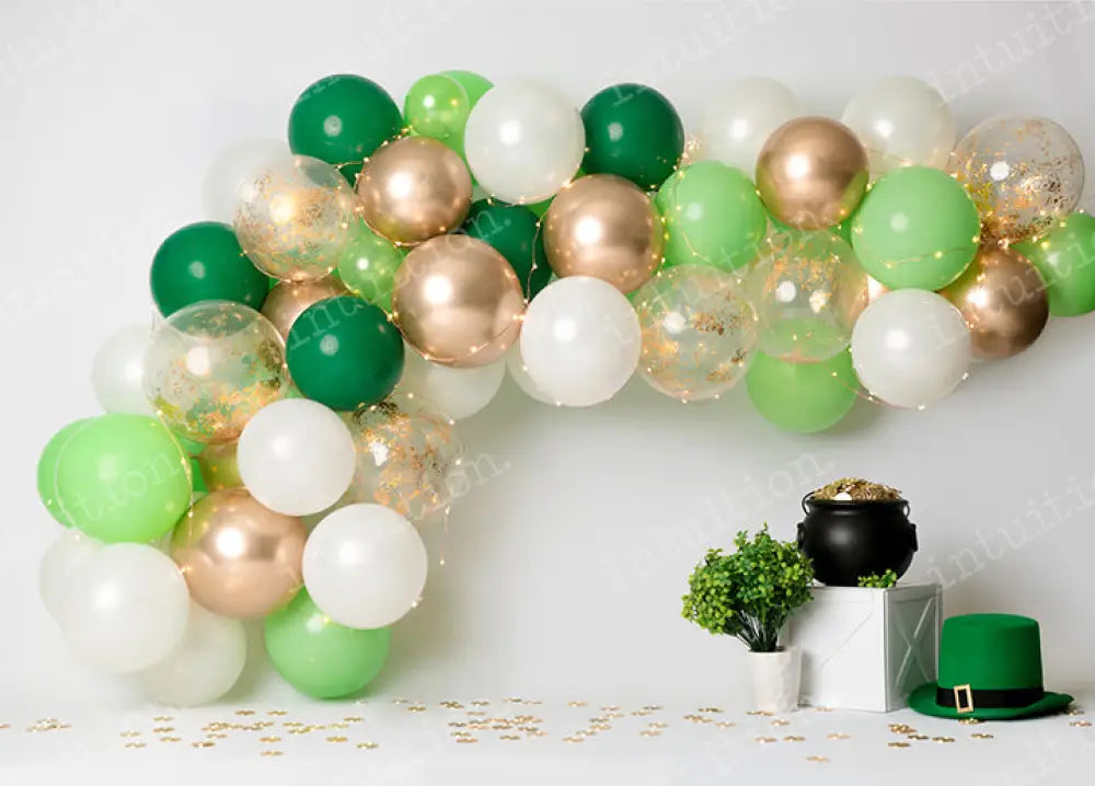 St. Patty Party Backdrop
