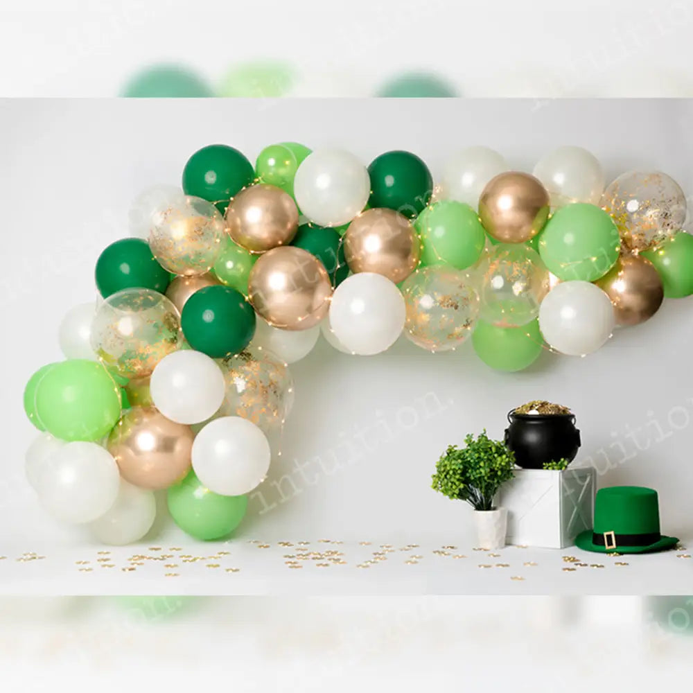 St. Patty Party Horizontal / Poly 60X44 Backdrop