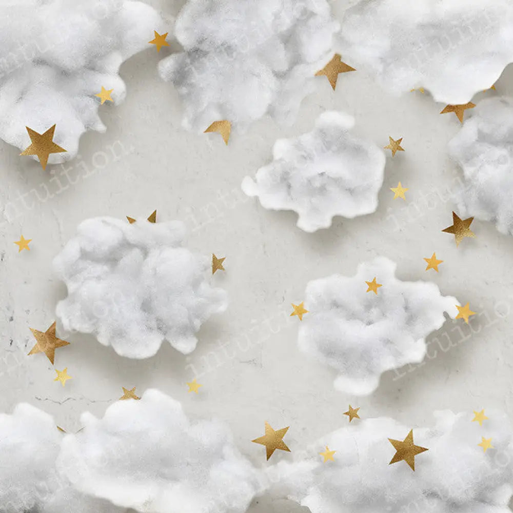 Starry Clouds Poly / 60X44 Backdrop