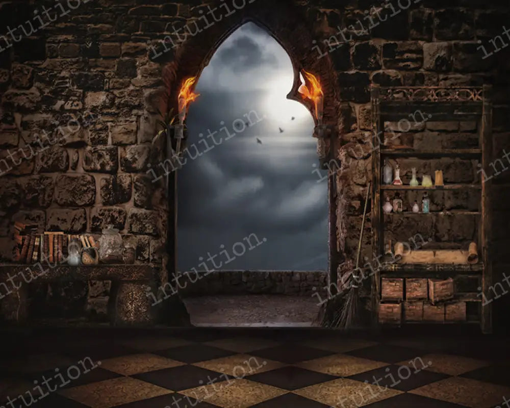 Stone Castle Backdrop