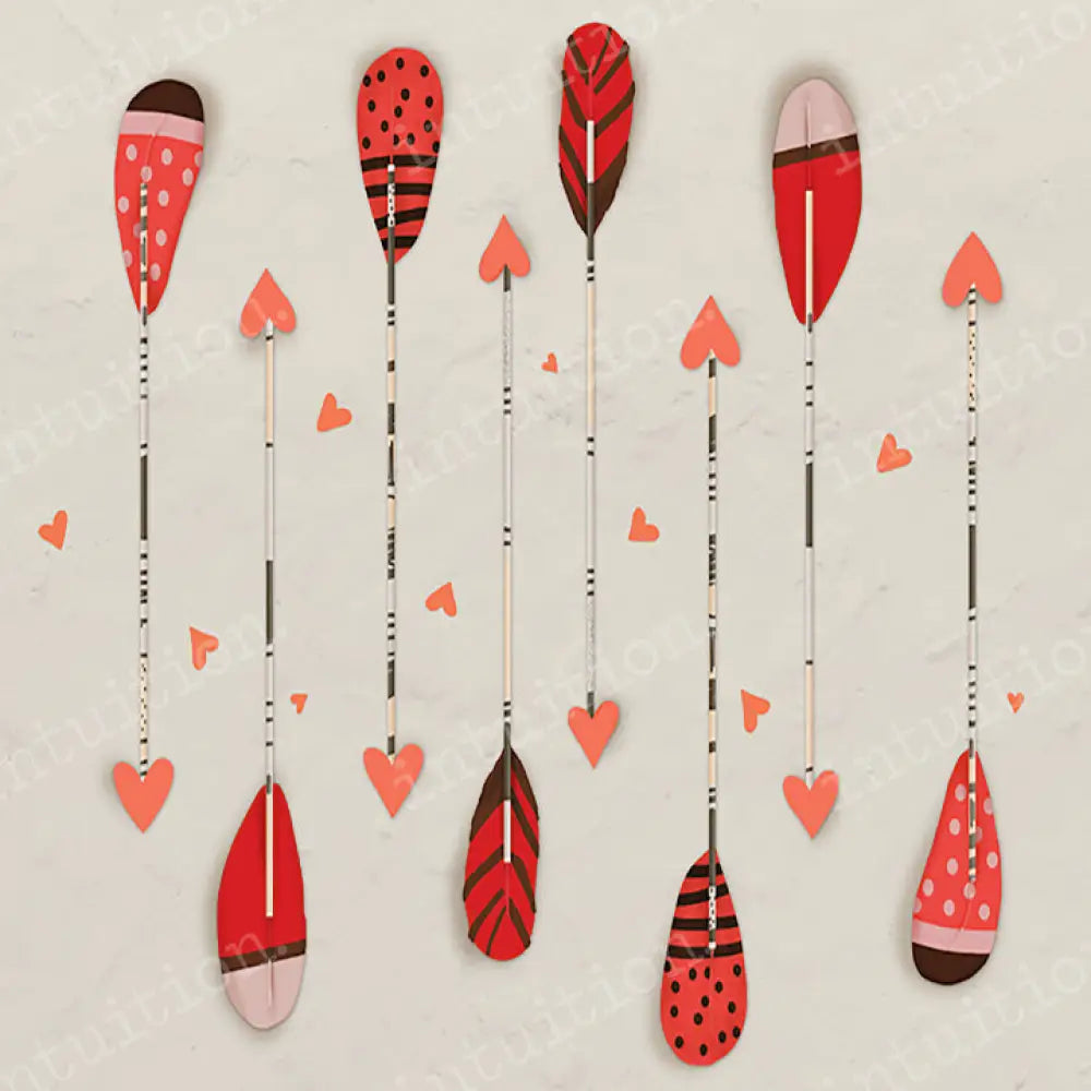 Straight To The Heart Poly / 60X44 Backdrop