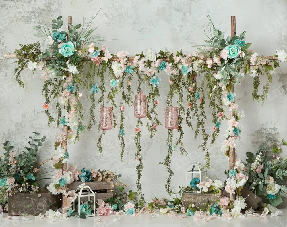 Summer Floral Backdrop