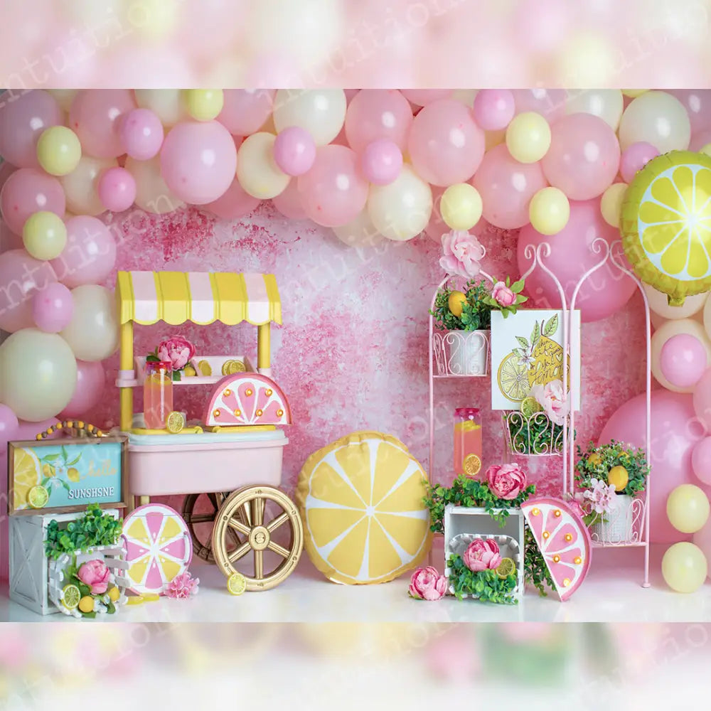 Summer Squeeze Horizontal / Poly 60X44 Backdrop