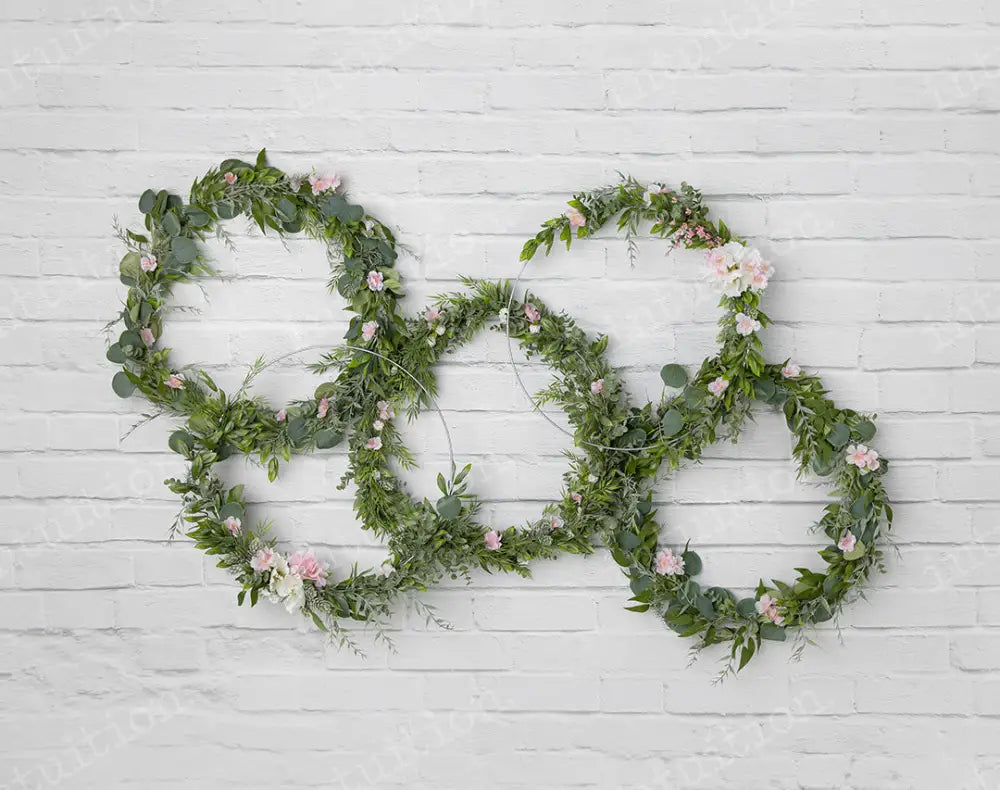 Summer Wreaths Backdrop
