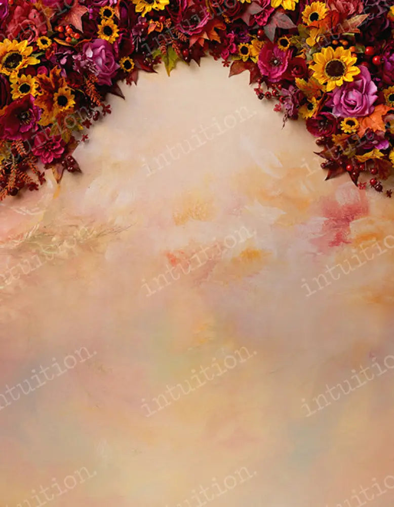 Sweet Sun Flower Backdrop