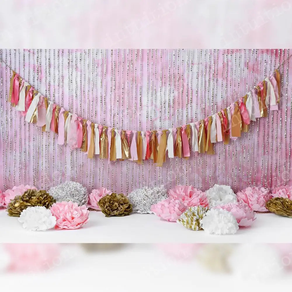 Tickled Pink Poly / 60X44 Backdrop