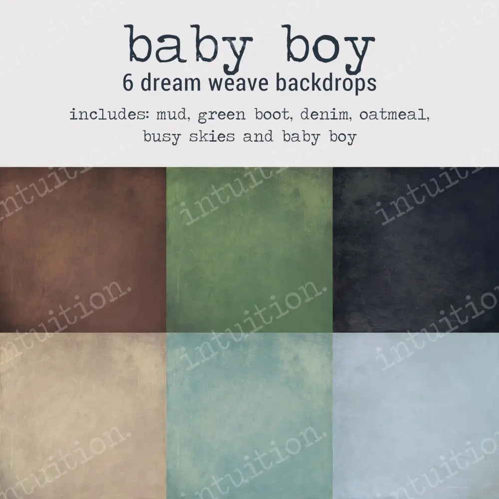 To-Go Pack - Baby Boy Backdrop