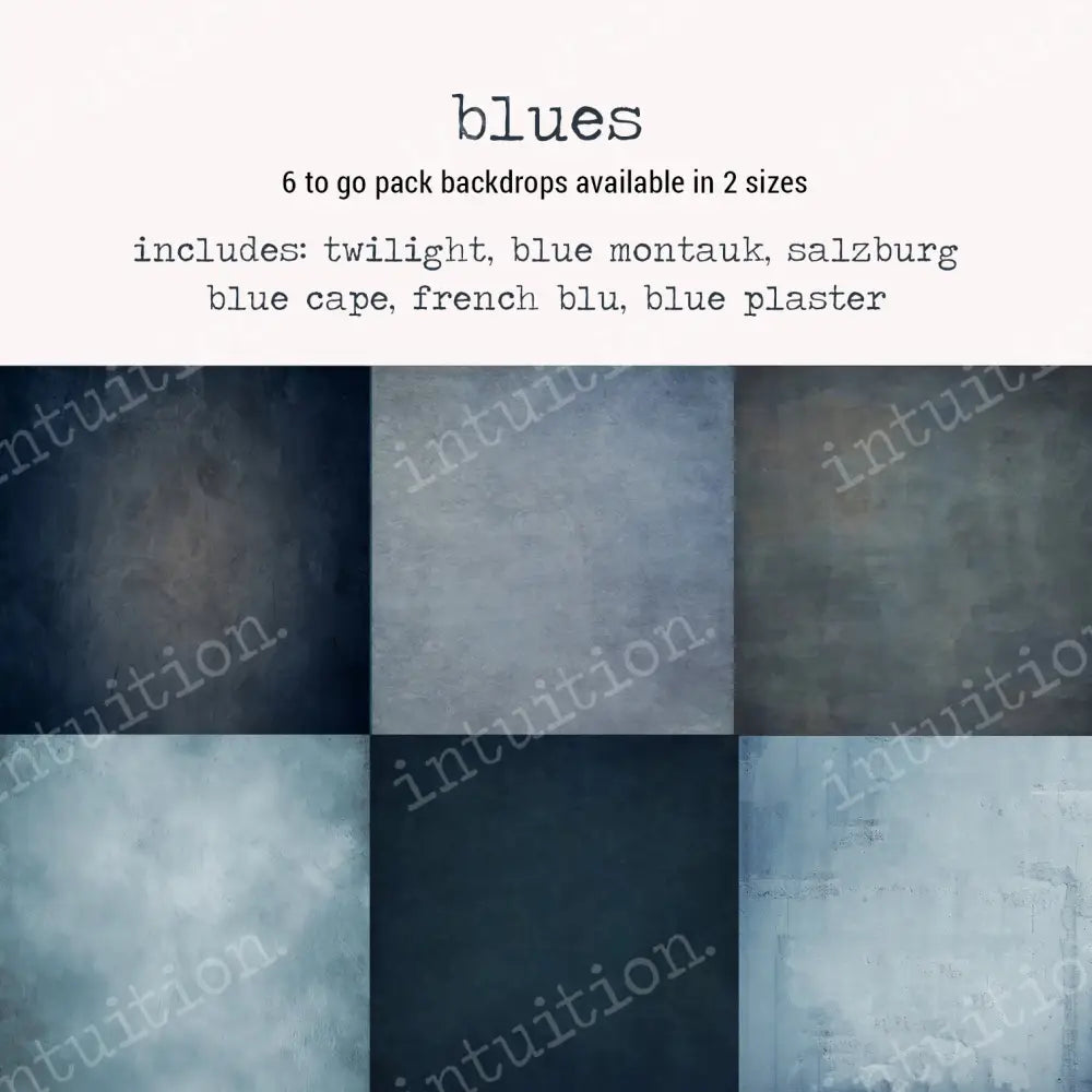 To-Go Pack - Blues 3X2.5 Backdrop