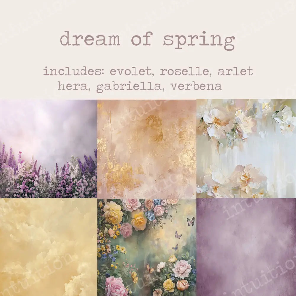 To-Go Pack - Dream Of Spring 3X2.5 Backdrop