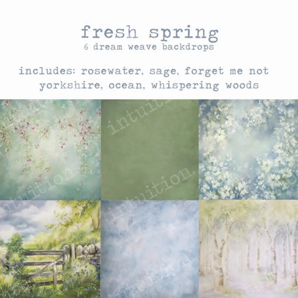 To-Go Pack - Fresh Spring 3X2.5 Backdrop