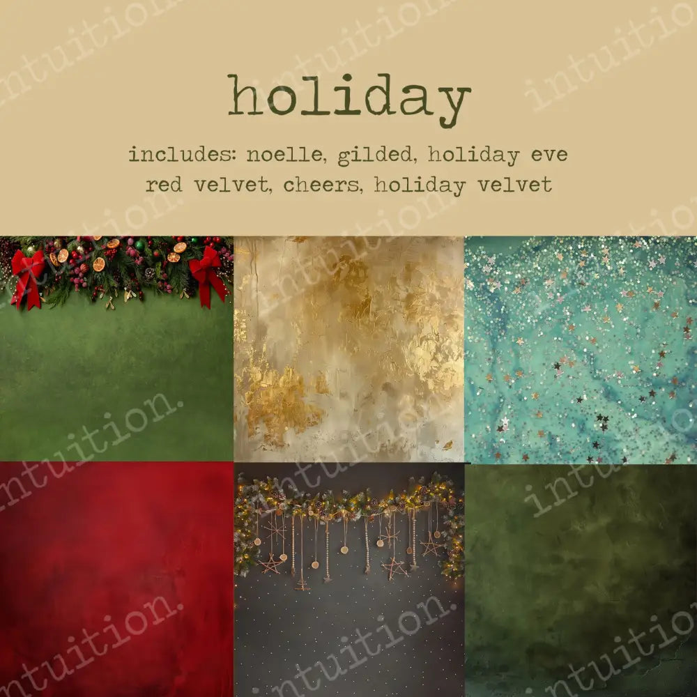 To-Go Pack - Holiday 3x2.5 backdrop
