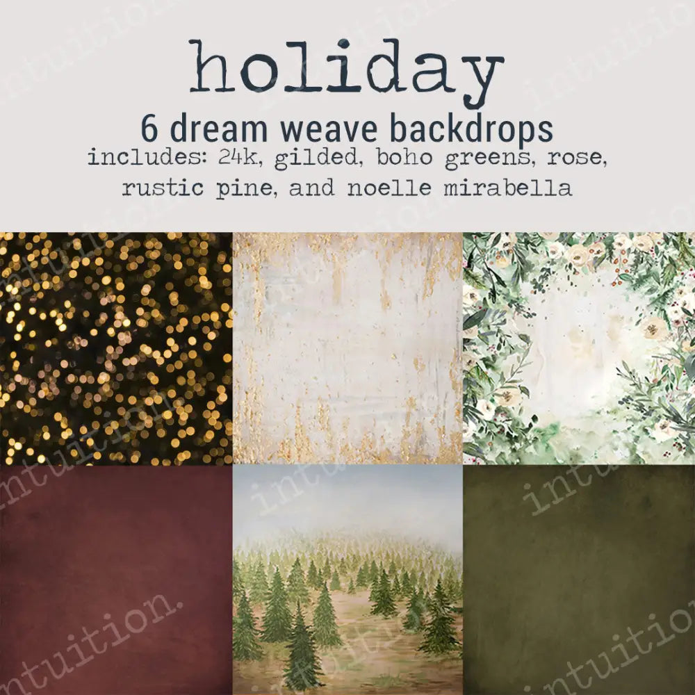 To-Go Pack - Holiday Backdrop