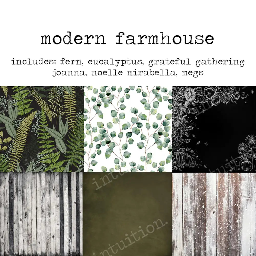 To-Go Pack - Modern Farmhouse Backdrop