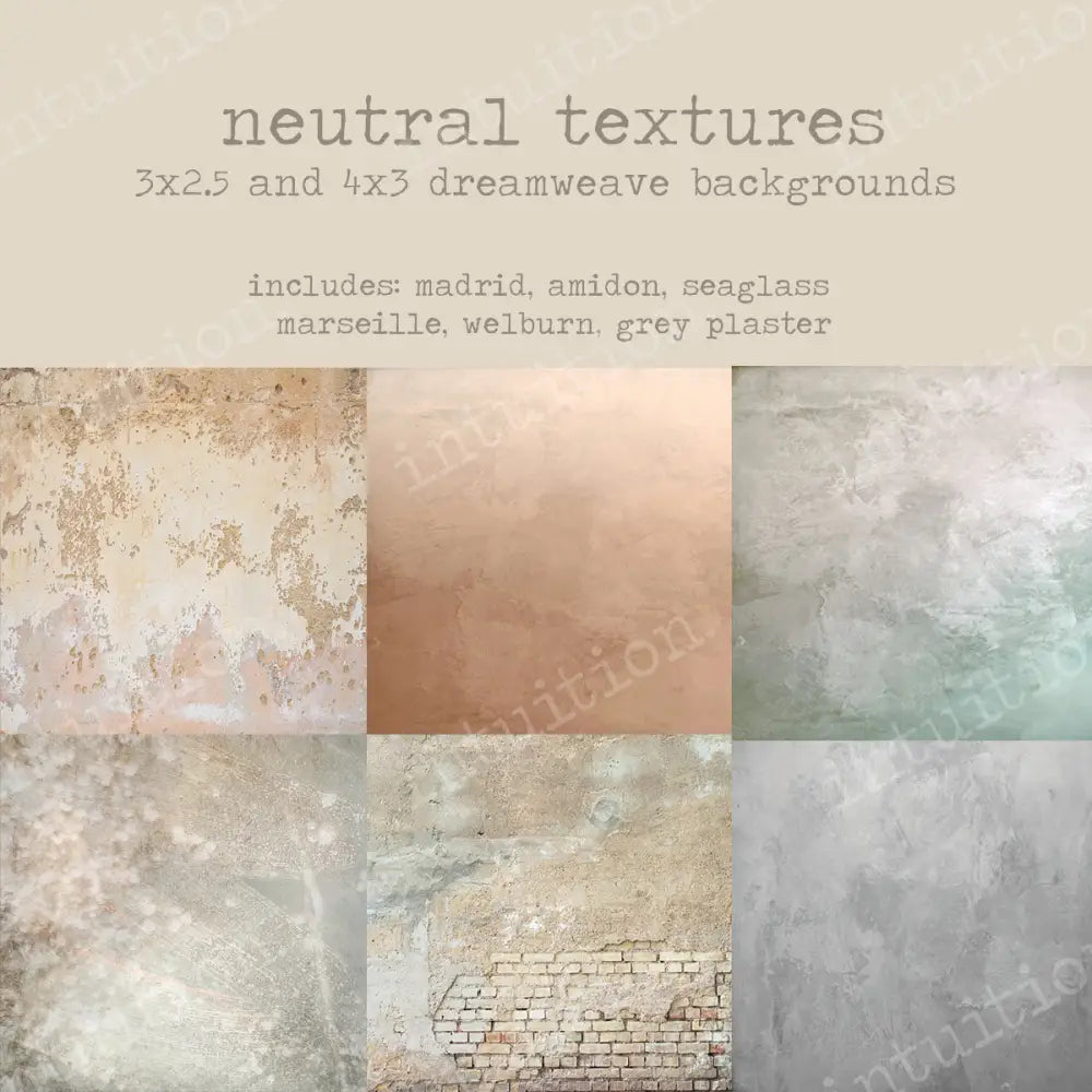 To-Go Pack - Neutral Textures 3X2.5 Backdrop