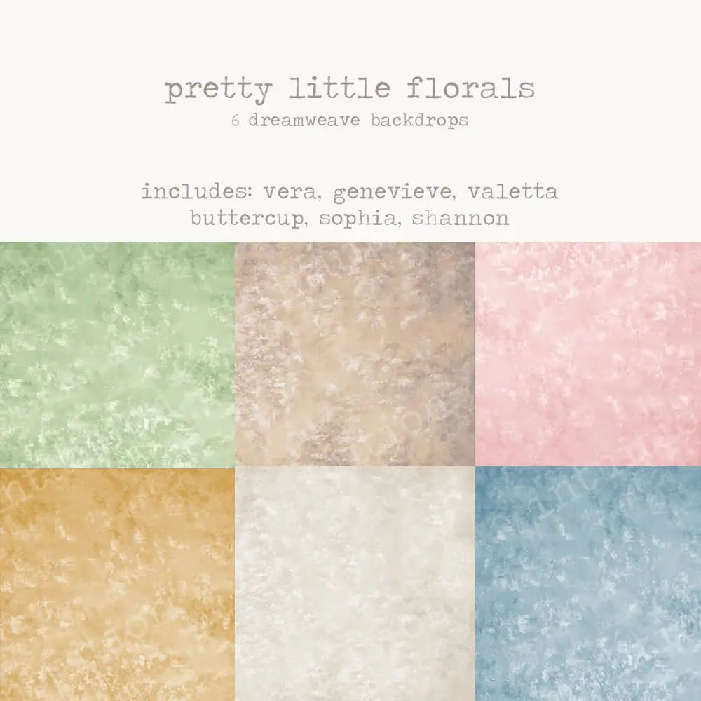 To-Go Pack - Pretty Little Florals 3X2.5 Backdrop