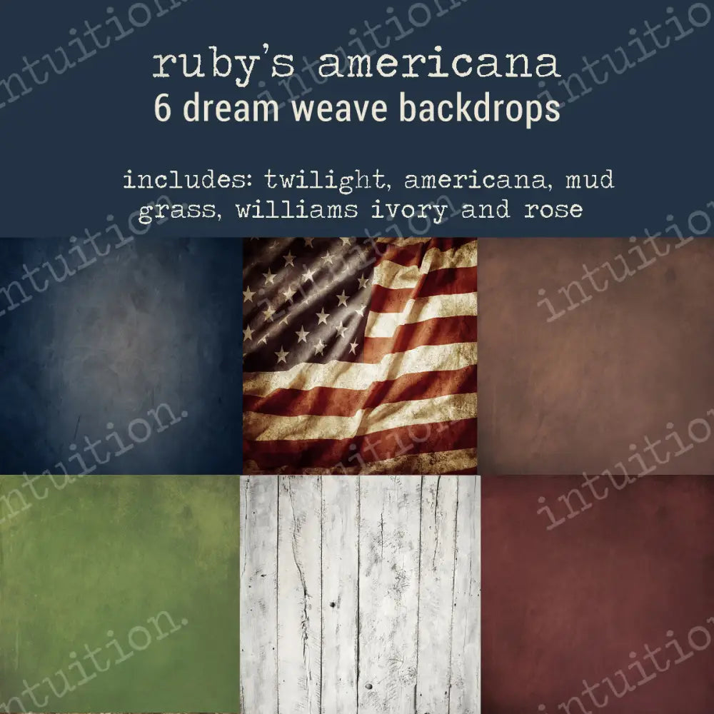 To-Go Pack - Rubys Americana Backdrop