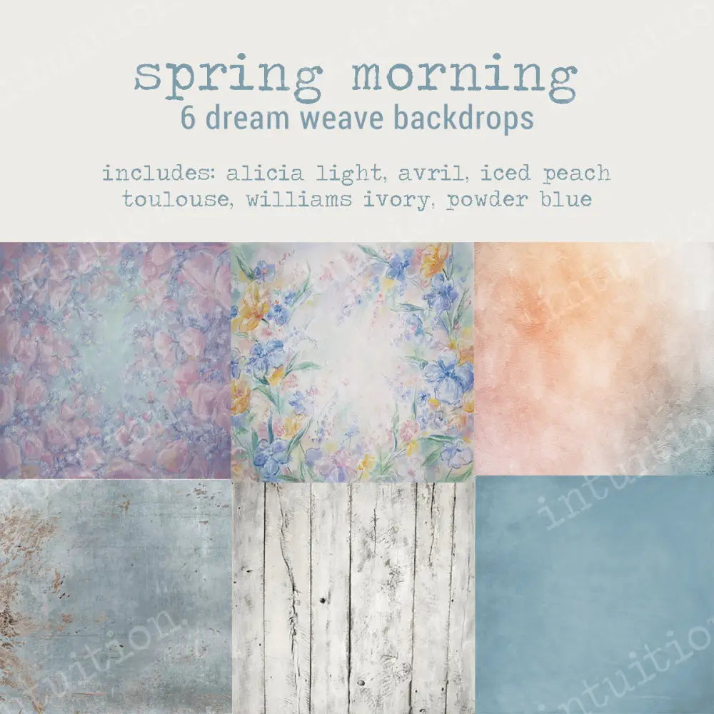 To-Go Pack - Spring Morning Backdrop