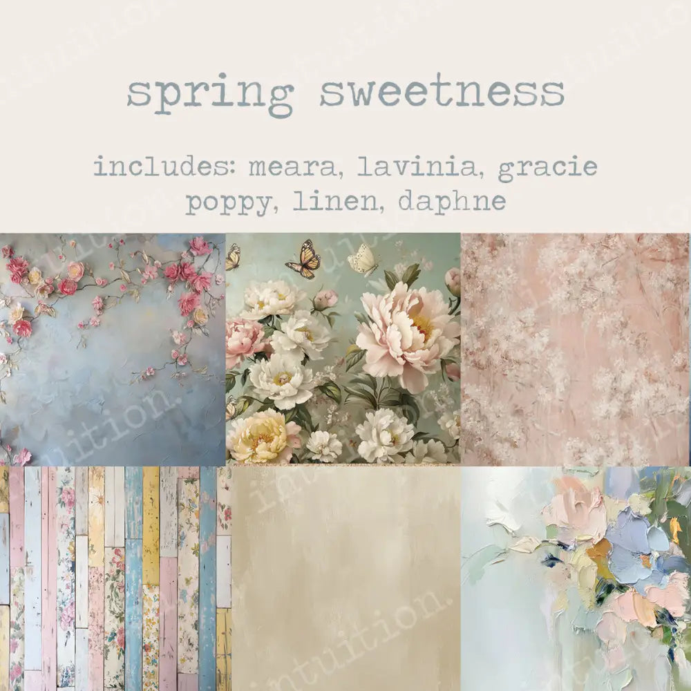 To-Go Pack - Spring Sweetness 3X2.5 Backdrop