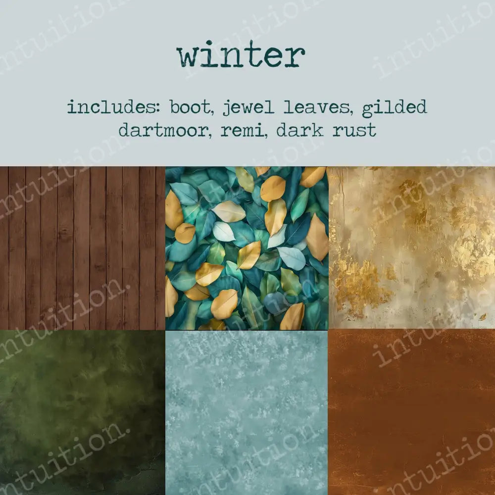 To-Go Pack - Winter 3X2.5 Backdrop