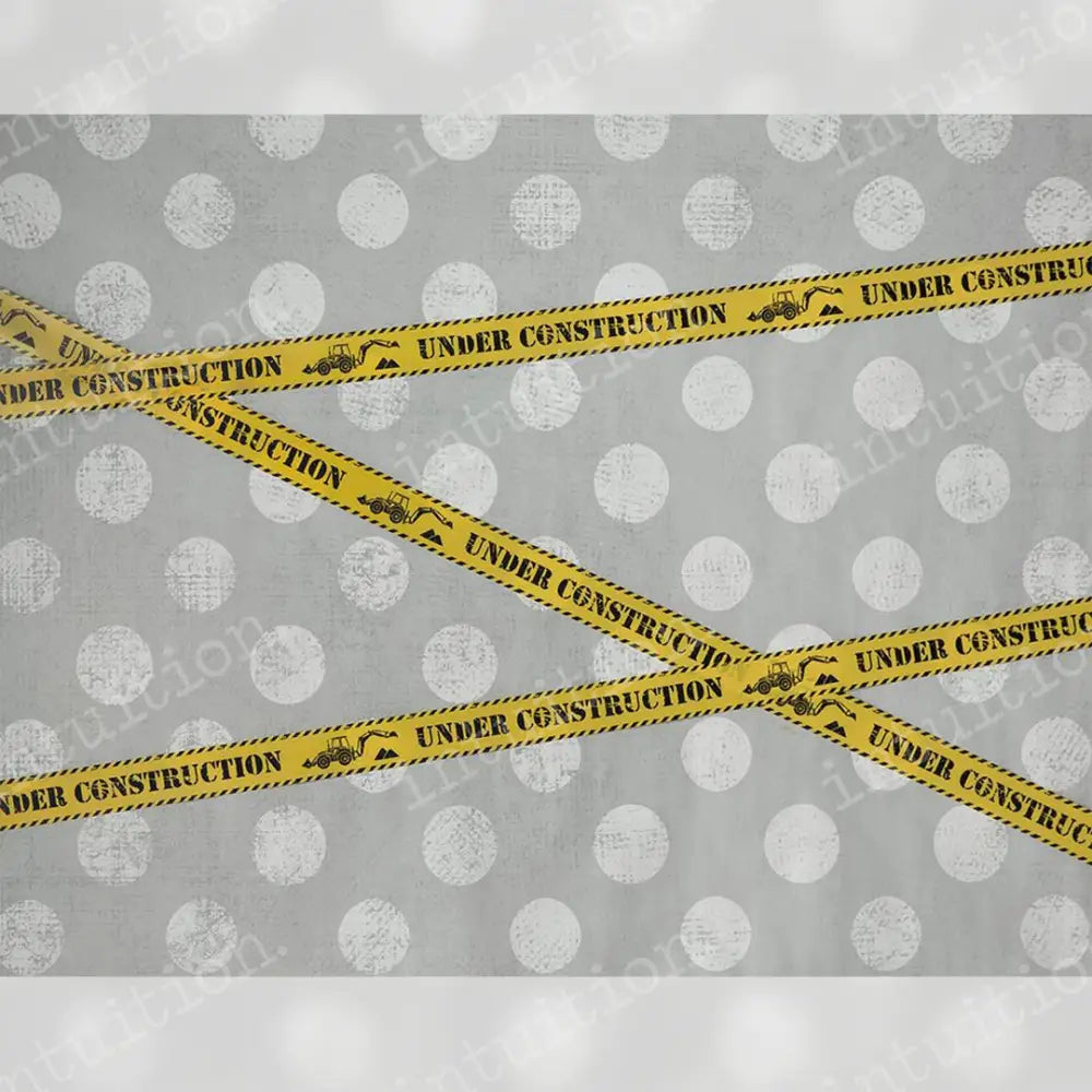 Under Construction Poly / 60X44 Backdrop