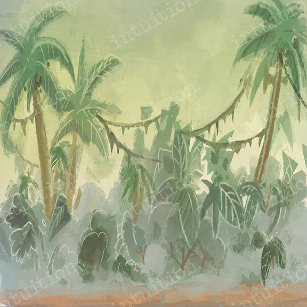 Welcome To The Jungle Poly / 60X44 Backdrop