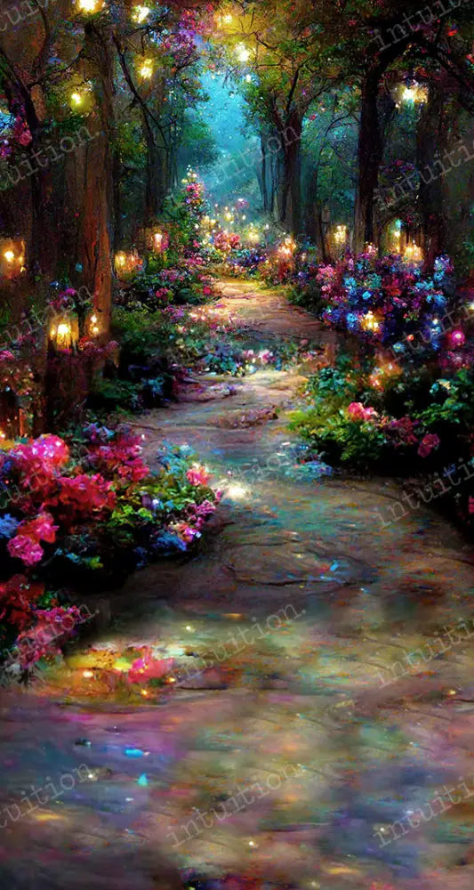 Whimsical Forest Backdrop