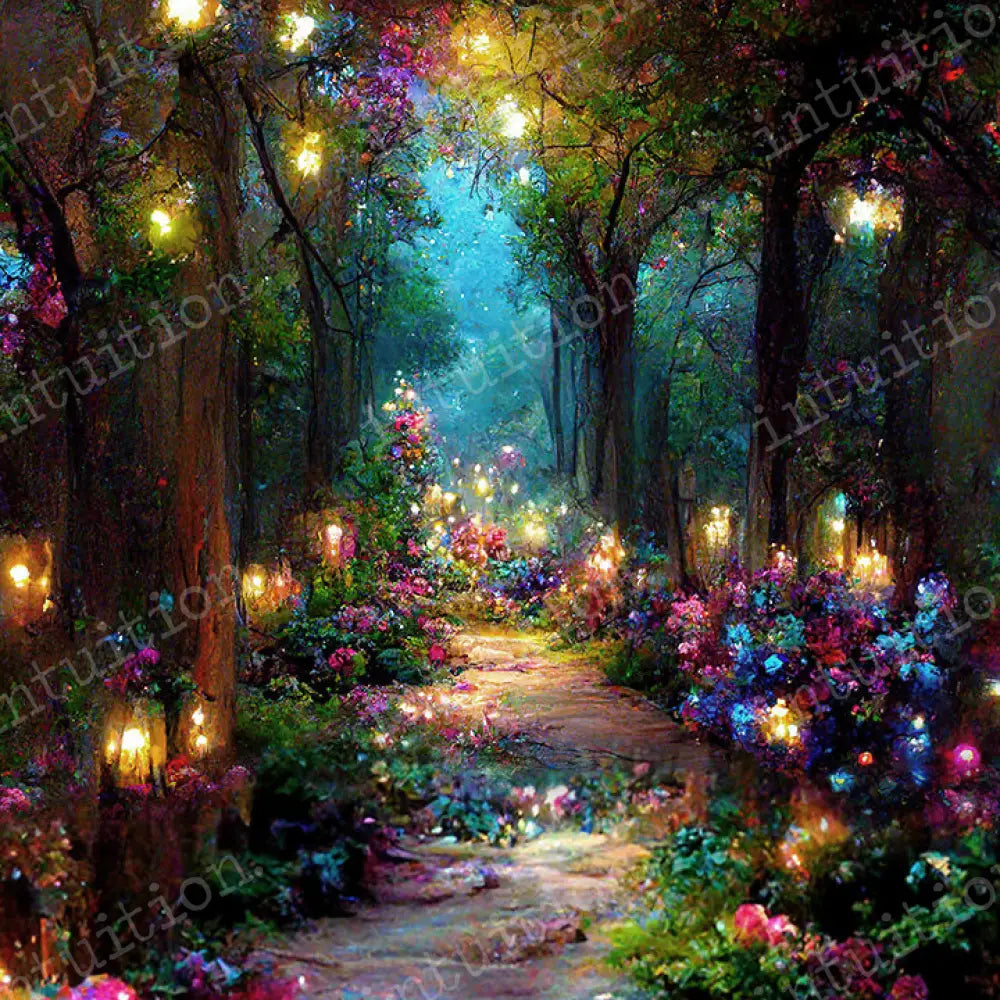 Whimsy Backround Whimsical Forest - Intuition Backgrounds