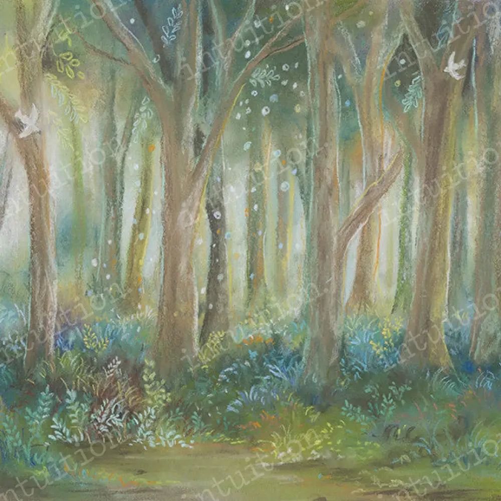 Woodland Poly / 60X44 Backdrop