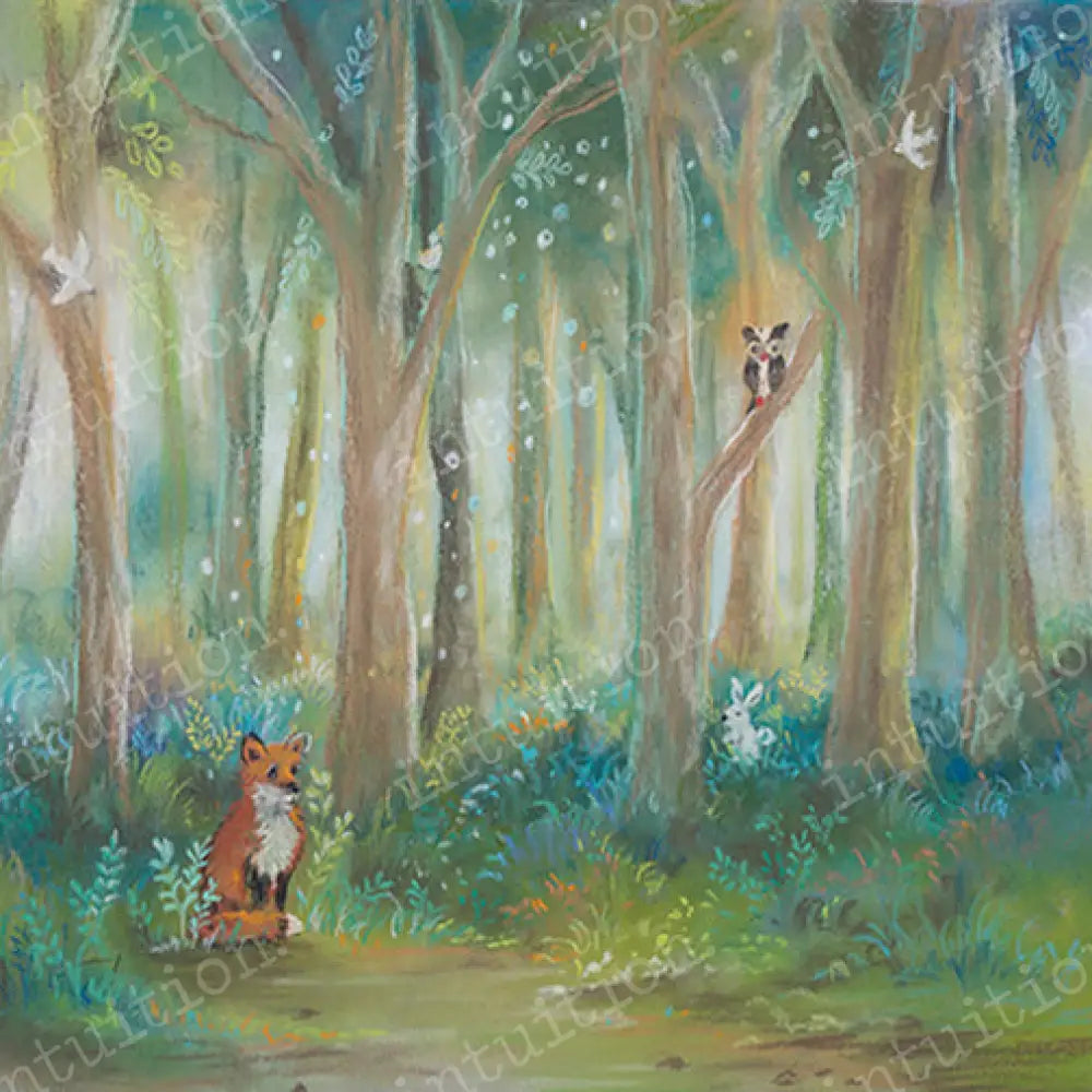 Woodland Gathering Poly / 60X44 Backdrop